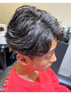 フリーク バーバーショップ 都島店(FREAK BARBER SHOP) MEN’S HAIR/波巻きツイストスパイラル/フェザーパーマ/都島/J