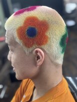 メゾンフォーメン トアロード(Maison for men TorRoad) 花柄 フラワーカラー メンズブリーチ メンズメッシュ