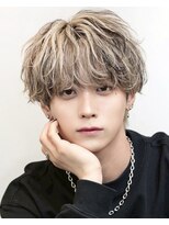 アイトーキョー 名古屋栄(AI TOKYO)&nbsp;ニュアンスパーマ/フェザーパーマ/センターパート/名古屋/栄