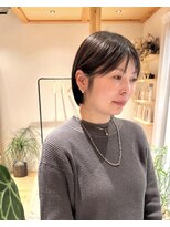 ヒト(hito)&nbsp;hito/大人ミニボブ×ツヤ感 酸性カラートリートメント