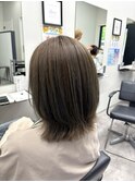 ワンホンレイヤー/ミルクティーブロンド/ダークブルー／鎌取