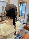 【大宮0345】ヘアセット×リボンカチモリ