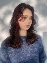 ピークアブー アヴェダ ギンザシックス(PEEK-A-BOO AVEDA GINZASIX)&nbsp;【ミディアムパーマ】レイヤー　デジタルパーマ　◆