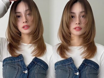 ソヨン 名駅2号店(SOYON)の写真/*透明感*ツヤ感*を引き出すヘアカラーはソヨンにお任せ"なりたい色"を理想以上に叶えるサロン!! (名古屋駅)