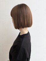 ジュエ ヘアー デザイン(Jue hair design)&nbsp;「シアーショコラ・ミニボブ／３０代/知立市／刈谷市