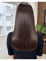 零秒女髪 千里丘店&nbsp;髪質改善で叶える上品ロング艶髪スタイル美髪髪質改善カラー艶感