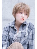 レニーバイエース(LANY by ACE)&nbsp;【LANY 横浜】ボーイフレンドショート×クリアベージュ