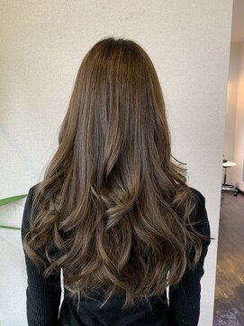 美容室 フォーリア Foglia シースルーアクア☆