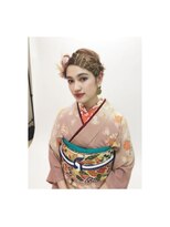 ビューティー シャレンド&nbsp;着物にもぴったりヘアアレンジ♪
