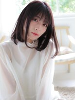 ネオリーブシェリエ 浅草店(Neolive cherie)&nbsp;アプリコットブラウン　ワンカールヘア