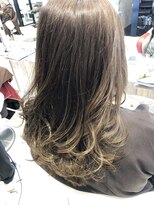 ウル(uLu.)&nbsp;【ブリーチなし】透け感ベージュ☆