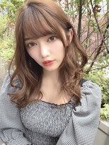 シルクレイ(Silk-lei) Silk-lei銀座,大人かわいいカーキグレージュ,フェザーバング20代