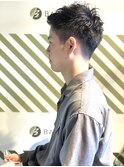 大人のソフトモヒカンスタイル【BARBER-BAR】