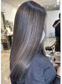 Hona hair ☆ ハイライト×ナチュラルグレージュ