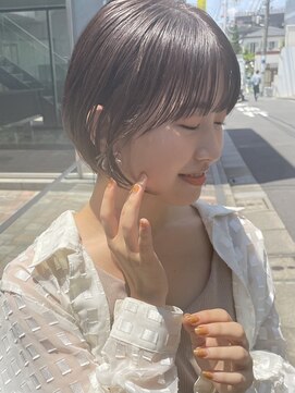 コクーン(Cocoon) ボブ風ショート#ショコラアッシュ#ヘルシースタイル
