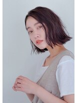 アクロス ヘアー デザイン 蒲田東口(across hairdesign) 切りっぱなしボブ