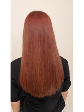 リアン 熊谷本店(Rien) ブリーチ×コーラルカラー