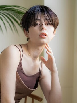 アグ ヘアー ジャヤ 三軒茶屋店(Agu hair jaya) 大人マッシュショートでクール女子　20代30代40代　2