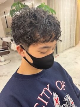 グランクラブ(GRANCLUB) メンズカット　パーマ　束間ショート
