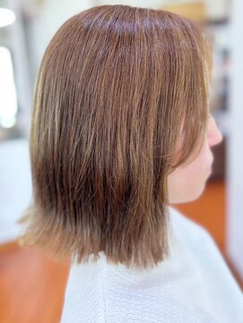 アークスヘアー 20代30代40代髪質改善カラーミルクティブラウンミディアム