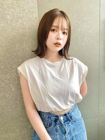 レーヴバイロンド 仙台(Reve by Lond)&nbsp;ウルフボブ　外ハネ　韓国風　ブリーチなし