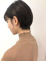 大人カジュアルなショート/30代/40代/50代/前髪長め
