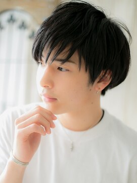 モッズヘア メン 南越谷南口店(mod's hair men) 好感度大!アッシュブラック爽やかマッシュヘアV南越谷