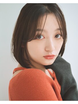 リトル 水戸(little) ナチュラルストレート内巻きロブ