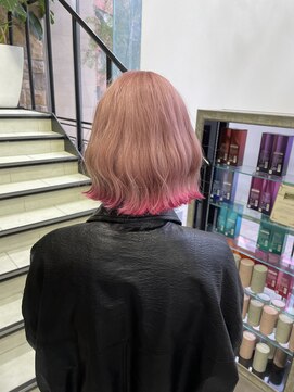 ゼスト 吉祥寺店(ZEST) 韓国ヘア/ピンクベージュ/エンドカラー　吉祥寺桜