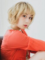 ティファ 大宮(Tiffa)&nbsp;個性的マッシュヴェールウェーブハイトーンふわミディ