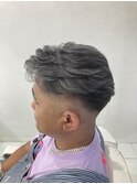 フェード×シルバーカラー