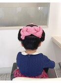 七五三ヘアセット ７