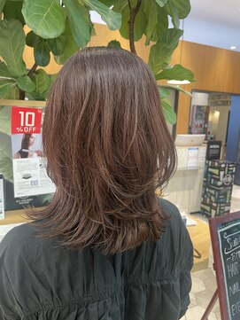 テラス アヴェダ ららぽーとエキスポシティー店(Terrace AVEDA) レッドブラウン