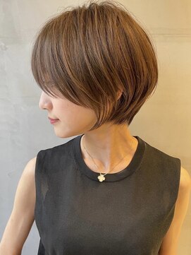 ロンドミラー 博多店(Lond Mirror) ボブルフ小顔に見せるヘアワンレン黒髪カタログ髪質改善福岡博多