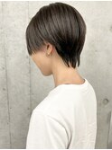 ＊ハンサムショート大人ショート黒髪マッシュシュート30代40代1