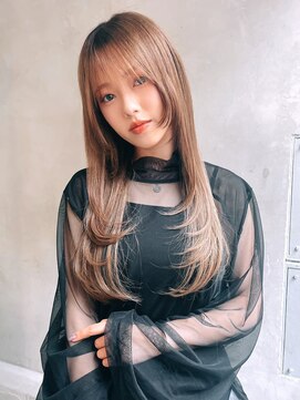 ケイト(kate) 【kate 大宮】ミルクティーベージュ×ザクザクレイヤー