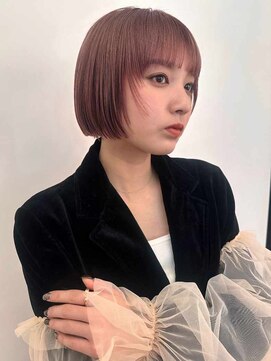 ミンクス渋谷スマートサロン(MINX shibuya smart salon) 似合わせ小顔レイヤーショート_渋谷/髪質改善