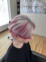 ドイ(DOI)&nbsp;シルバー×レッドデザイン　オカルン風