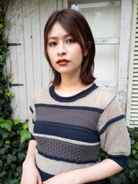 色彩堂 ひばりヶ丘店 外ハネミディ