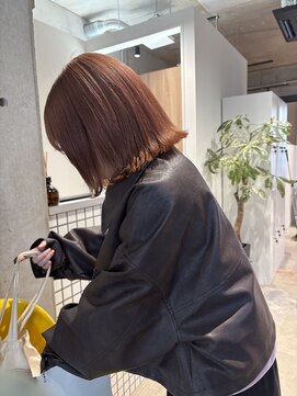 スリバー(sliver) 【ren】ワンブリーチで透明感オレンジ