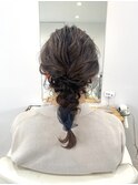 編みおろしアレンジ