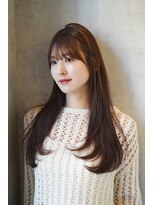 ラベル 渋谷(LAVEL)&nbsp;大人上品韓国ヘア■ざくざくレイヤーカット/似合わせカット