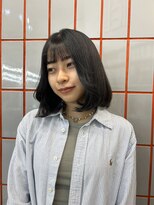 ペレ 栄店(PELE)&nbsp;ホワイトグレージュ/デジタルパーマ/チェリーブラウン/栄