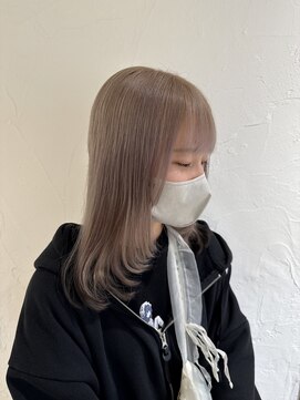 リル 茅ヶ崎(Liru:) 【Rina】ピンクラベンダーベージュ