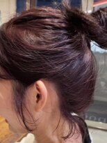 ボコカ(bococa)&nbsp;【Vicky指名】透明感暖色カラーブリーチなしカシスピンク