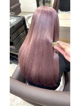 アンク クロス 池袋北口店(ANKHCROSS) 《アンククロス岩本》ピンク　ブリーチカラー