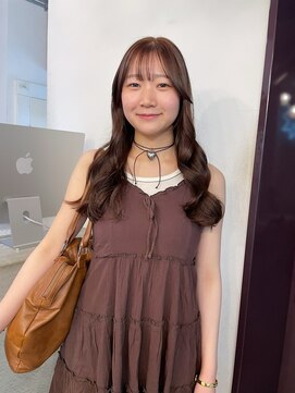 チクロヘアー(Ticro hair) ＠Luca  オレンジブラウン