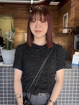 ラロ(raro) 秋カラーのオレンジブラウン