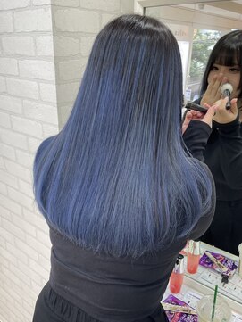 ラナンバイシダ(ranan by sida) 10代20代/グラデーションカラー/ブルーカラー