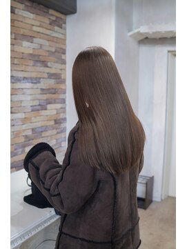 アリー 原宿 表参道(ALLY) ALLY濱田　人気綺麗なミルクティーベージュ紅茶色